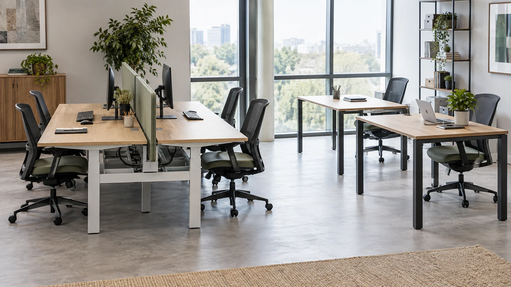 Bench desks vs individual desks: plan for the team you actually have