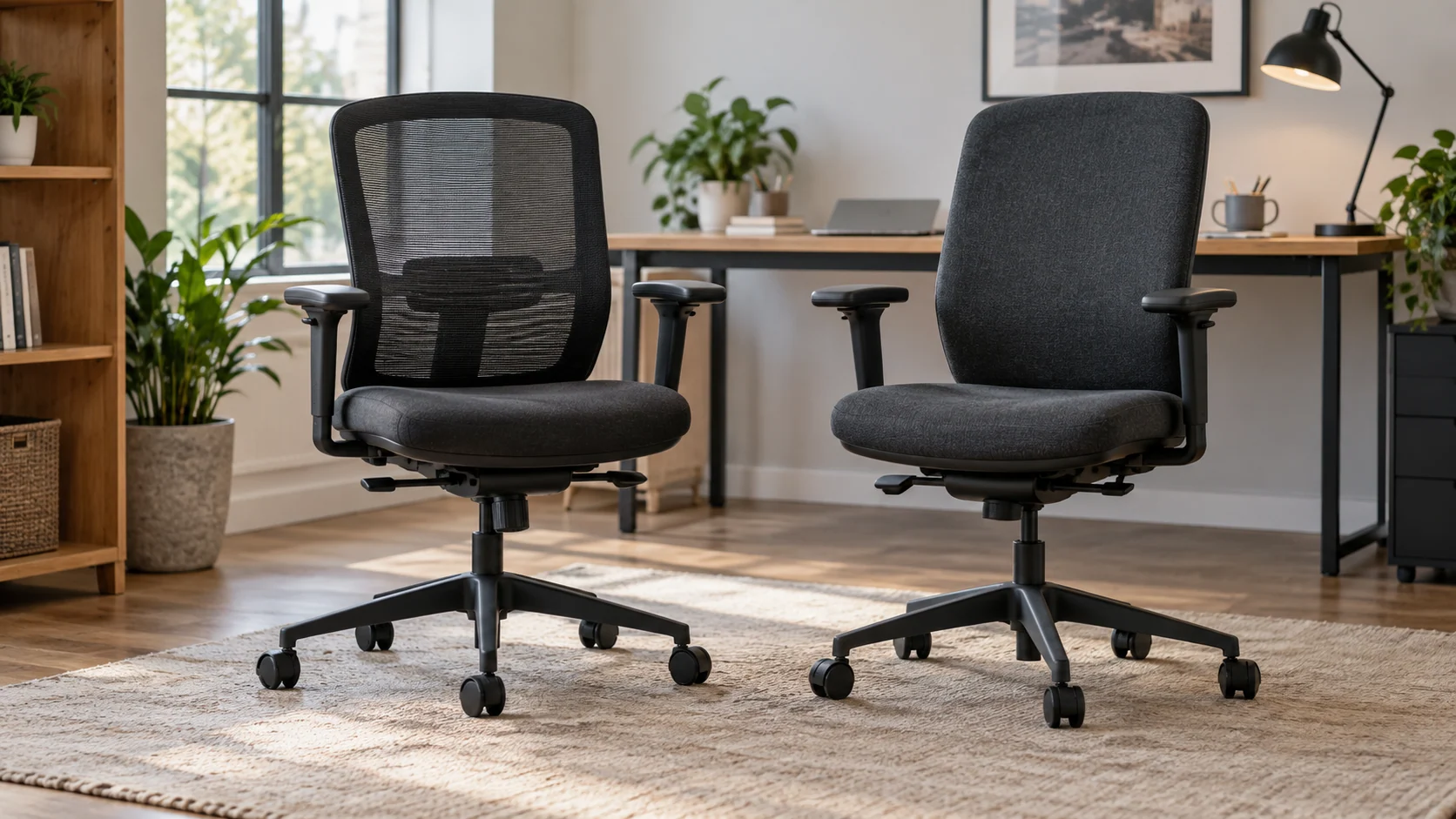 Mesh vs fabric office chairs: compare the seat, not just the back