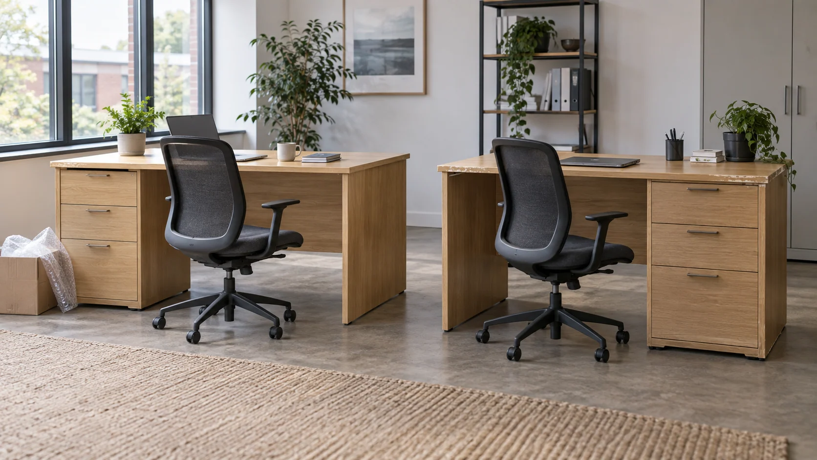 New vs used office furniture: compare the whole purchase