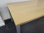 Rectangular Wooden Office Desk Meeting Table Maple Workstation - 180cm - Image 16