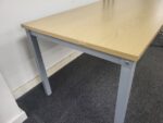 Rectangular Wooden Office Desk Meeting Table Maple Workstation - 180cm - Image 17