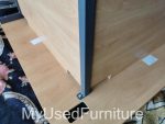 Used L Shape Office Desk Corner Workstation with Lockable Pedestal Drawers - Image 19