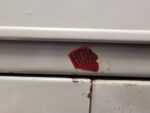 Vintage Howdens Mid Century Industrial Steel Cabinet Lockable Office Cupboard - Image 11
