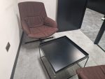 2 Modus Milo Chairs by Simon Pengelly + Free HAY Tray 60x60 Black Coffee Table - Image 4