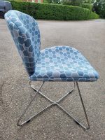 Chrome Coffee Table + 3x Edge Modern Breakout Fabric Tub Chairs - Office Lounge - Image 14