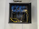 Wall Mount Server Rack Cabinet. 12U With Key and Switches - Image 4
