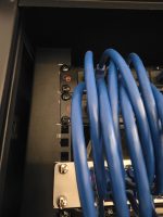 Wall Mount Server Rack Cabinet. 12U With Key and Switches - Image 5