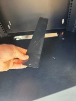 Wall Mount Server Rack Cabinet. 12U With Key and Switches - Image 10