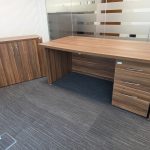 Used Executive Office Desk. ✨ Matching Drawers & Cupboard . 📦 FAST UK DELIVER
