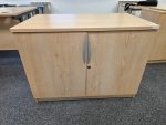 Used Low Storage Cupboard Lockable Office Cupboard with Adjustable Shelf - Image 10