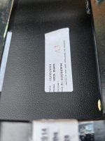 AMCA Cantilever Black Meeting Chairs Faux Leather Seat Chrome Frame - Set of 8 - Image 8