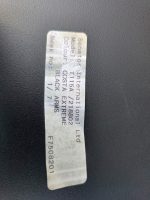 Senator Trillipse Cantilever Blue Chairs Black Arm Chrome Frame - Set of 5 - Image 8