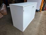 2 Door Cupboard White Lockable Modern Cabinet - Fast UK Delivery - Image 16
