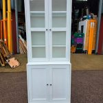 IKEA Glass Display Cabinet with Base Cupboard - Kitchen Storage Combination