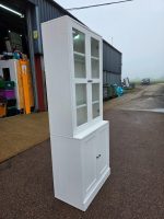 IKEA Glass Display Cabinet with Base Cupboard - Kitchen Storage Combination - Image 4