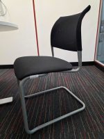 Kinnarps White Meeting Table Rectangular Conference Desk + 5 Cantilever Chairs - Image 7