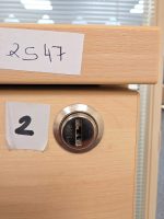 4 Drawer Office Filing Cabinet Wood Lockable Unit - Foolscap Compatible - Image 4