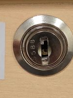 4 Drawer Office Filing Cabinet Wood Lockable Unit - Foolscap Compatible - Image 5