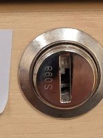 4 Drawer Office Filing Cabinet Wood Lockable Unit - Foolscap Compatible - Image 6