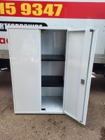 2 Door Metal Cabinet - Used  – Adjustable Shelves, UK Delivery