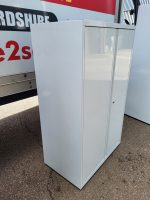 2 Door Metal Cabinet - Used  – Adjustable Shelves, UK Delivery - Image 7