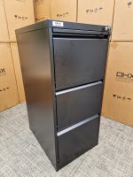3 Drawer Filing Cabinet Steel Lockable A4/Foolscap - 7 Years Warranty - Image 2