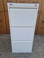 3 Drawer Filing Cabinet Steel Lockable A4/Foolscap - 7 Years Warranty - Image 6