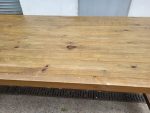Wood Rustic Table and Bench Set - Dining/Home - Seats 8–10 People - Image 3