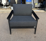 Case Stanley Armchair by Matthew Hilton - Reception Office Grey Fabric Chair