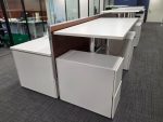 Electric Double Desk Height Adjustable 4 Person Workstation - 2 Office Desks - Image 8