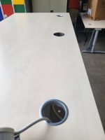 Electric Height Adjustable Desk Sit-Stand Mobile Lockable Pedestal Office Set - Image 11