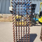 Large Cellar Wine Rack – Metal & Wood, 114-Bottle SHIP VIA PALLET