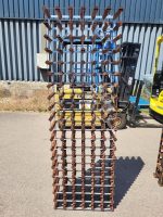 Large Cellar Wine Rack – Metal & Wood, 114-Bottle SHIP VIA PALLET