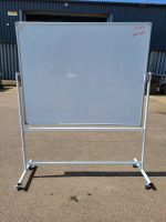 Double Sided Whiteboard with Stand 150cm x 120cm Magnetic Board on Wheels - Image 8