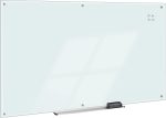 Magnetic Glass Whiteboard Dry Erase Board Large 240×120cm Wall Mounted