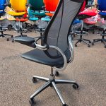 Liberty Humanscale Ergonomic Office Chair – New Leather Seat & New Armrests