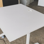 Flip Top Folding Table on Wheels –Table Mobile Desk 100cm - Office Workstation