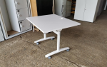 Flip Top Folding Table on Wheels –Table Mobile Desk 100cm - Office Workstation - Image 2
