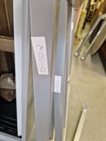 Wave Office Desk 140cm Beech Ergonomic Workstation  + Mobile Pedestal Drawer - Image 15