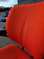 Humanscale Freedom Draughtsman Chair High Ergonomic Tall Office Seat - Orange - Image 7