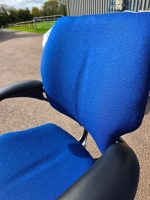 Humanscale Freedom Draughtsman Chair High Ergonomic Tall Office Seat - Navy Blue - Image 6