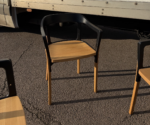 Magis Steelwood Chair by Bouroullec – Dining / Meeting Chairs - Set of 4 Chairs - Image 26