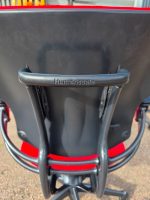 Humanscale Freedom Draughtsman Chair High Ergonomic Tall Office Seat - Red - Image 10