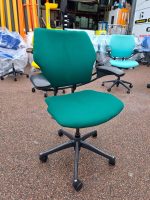 Humanscale Freedom Draughtsman Chair High Ergonomic Tall Office Seat - Green - Image 3
