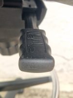 Used Draughtsman Chair High Back Ergonomic Swivel With Adjustable Foot Ring-Blue - Image 12