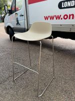 Used Bar Stools Boss Design Chrome Frame Footrest - 14 Loop Stools BIG SET - Image 5