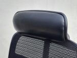 Used High Back Mesh Office Chair With Adjustable Headrest Ergonomic Task Seating - Image 9
