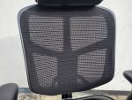 Used High Back Mesh Office Chair With Adjustable Headrest Ergonomic Task Seating - Image 10