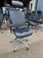 Used High Back Mesh Office Chair With Adjustable Headrest Ergonomic Task Seating - Image 22