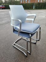 Used Visitor Room Chair – Stacking Conference / Meeting Cantilever Seat